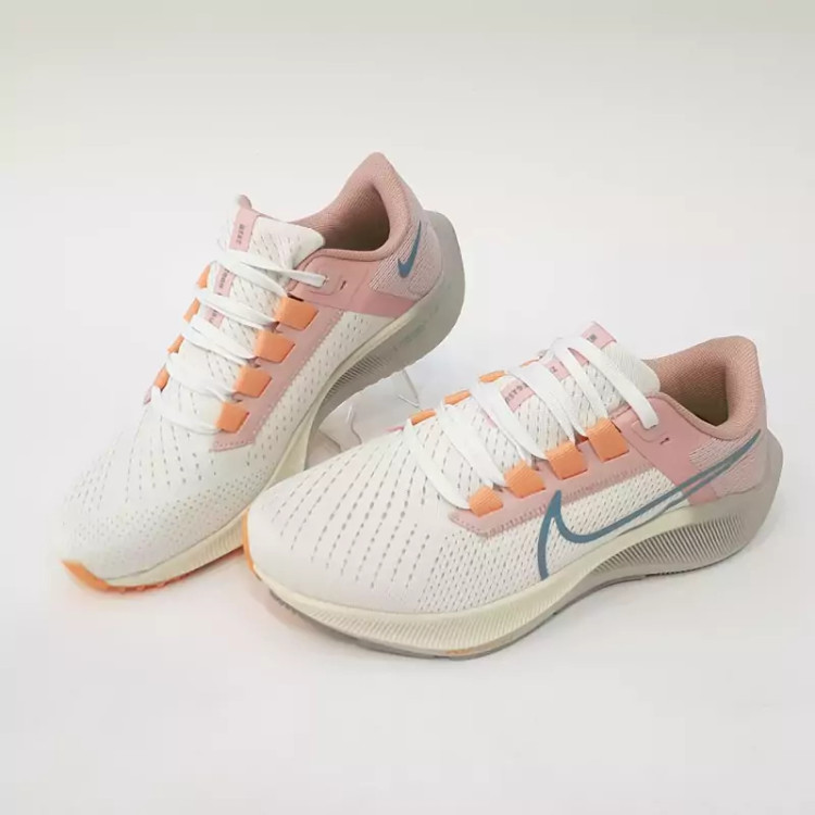 کفش راحتی نایک زوم پگاسوس Air zoom pegasus 38 کرم صورتی Z20