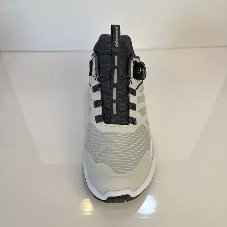 کفش مردانه آی رانر I - runner با رویه ضد آب طوسی نارنجی