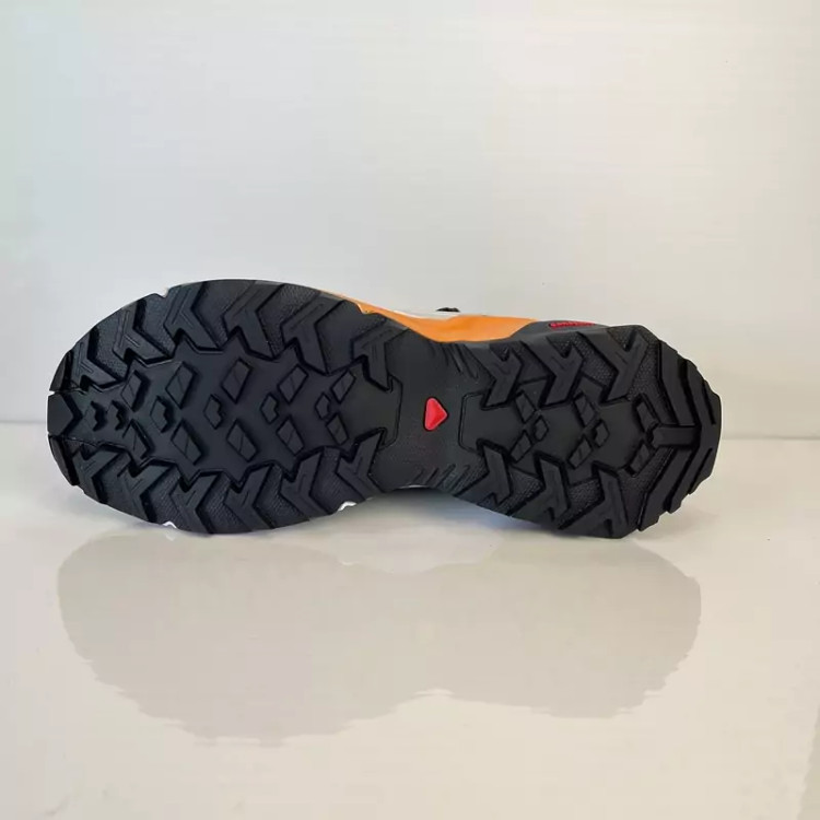 کفش مردانه آی رانر I - runner با رویه ضد آب طوسی نارنجی