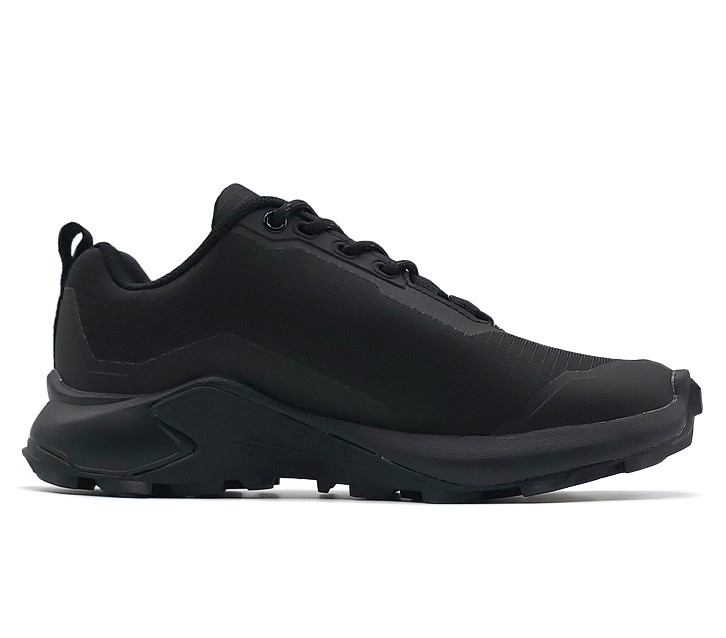 کفش ضدآب آی رانر I-runner تمام مشکی رویه برزنتی Z004