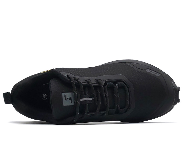 کفش ضدآب آی رانر I-runner تمام مشکی رویه برزنتی Z004