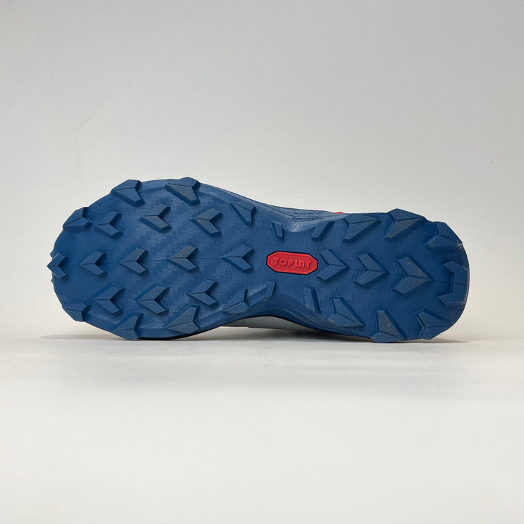 کفش ضدآب مردانه آی رانر I-runner طوسی آبی رویه برزنت کد A6