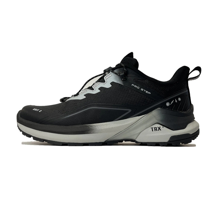 کفش پیاده روی پرو استپ مدل گریت 2 Grit مشکی طوسی