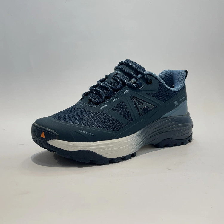 کفش ضدآب آی رانر I-RUNNER رنگ سرمه ای رویه برزنتی کد A387