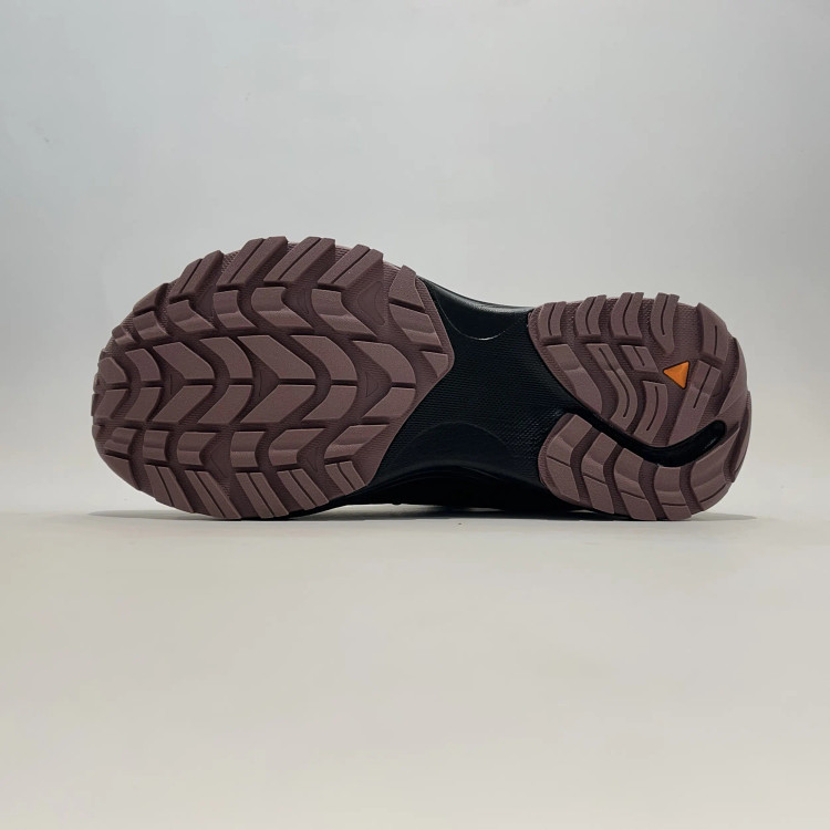 کفش ضدآب زنانه آی رانر I-RUNNER رنگ مشکی کالباسی رویه برزنتی کد Z363